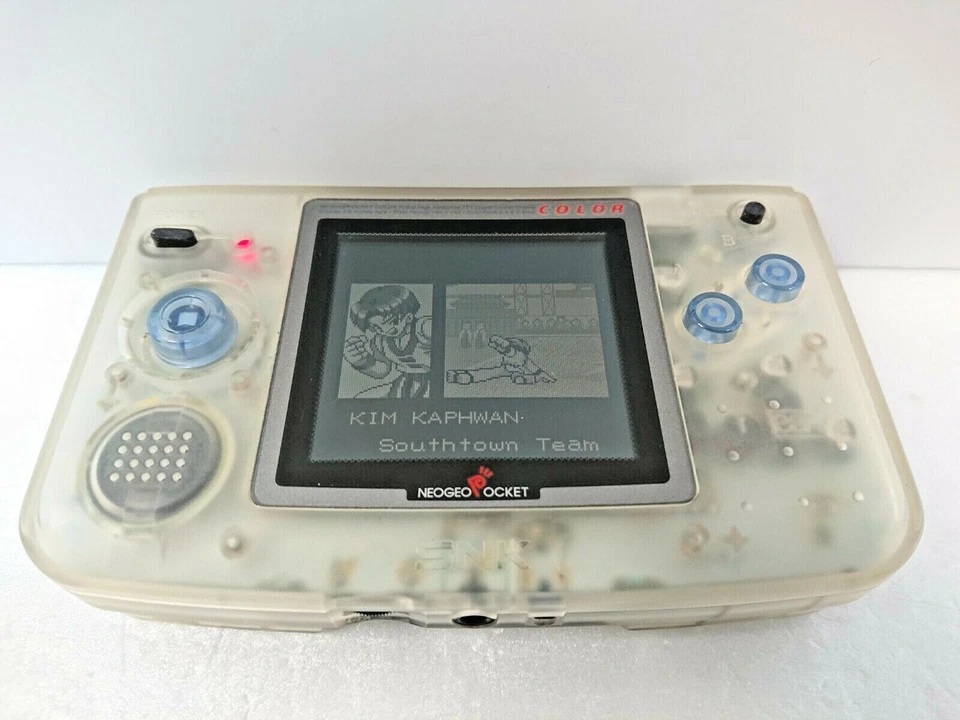 NeoGeo Pocket Color Console Clear SNK King of Fighters R-1 Japan Box Manual - Image 4 of 4