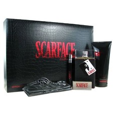 Scarface by Universal Studios Men 6pc Set 3.4 oz EDT, Money Clip, Keychain +