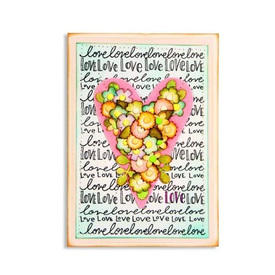 Spellbinders Timbro 'Wishing You' Da Happy Grams #3 - Timbro In Gomma EVA Con Frase, Dimensioni 12,7x8,9 Cm Per Card Making