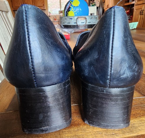Rangoni Firenze Women's Size 8.5 B Navy Blue Shoes Made In Italy Slip On Shoe - 第 8/10 張圖片