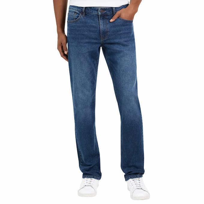 NEW Izod Men's Jeans Comfort Stretch Straight Fit 5-Pocket - Choose ...