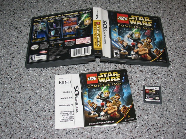 LEGO Star Wars: The Complete Saga (Nintendo DS) Complete! Tested! | eBay