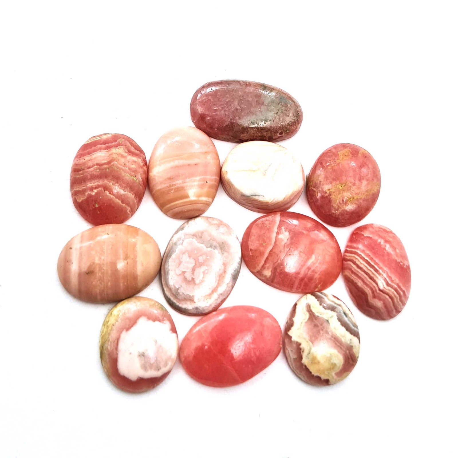 Lot De Cabochons Ovale Turquoise Cuivre Naturelle - Polis - Excellente Qualité - Neuf Avec Étiquettes