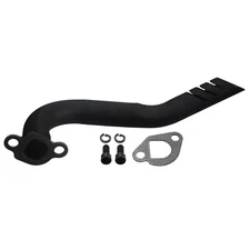 Black Exhaust Pipe Header Kit For Predator 212cc 224cc 196cc 5.5hp 6.5hp Go Kart
