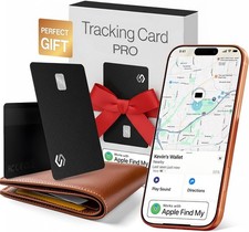 Spotminders Apple Find My Wallet Tracker Card MFi Certified Rechargeable iOS