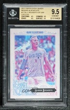 2017 Topps Gypsy Queen Missing Black Plate Xander Bogaerts BGS 9.5 GEM MINT 0q5