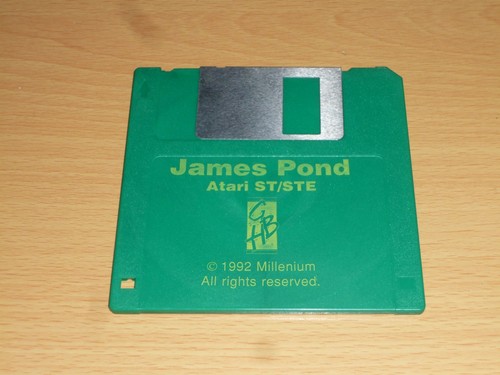 *****ATARI ST/STE GAME JAMES POND AGENT SOUS-MARIN PAR GBH***** - Photo 9/13