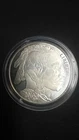 Liberty Buffalo One Troy Ounce Silver Round.999 Fine Silver In Capsule 2010