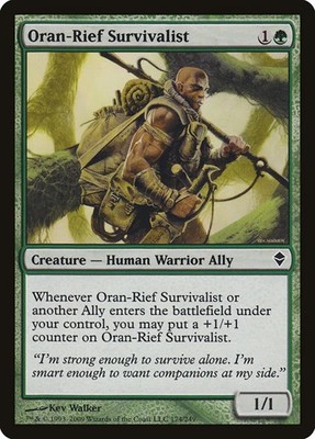 [4x] Oran-Rief Survivalist ZEN NM MTG