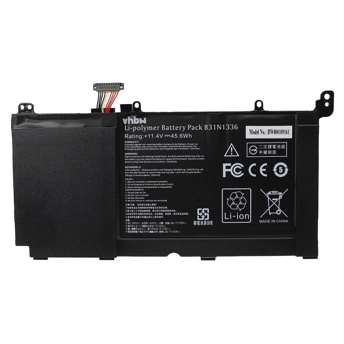 VHBW - Batteria Compatibile Con Asus D550ca-sx280h, D550ca-sx281h