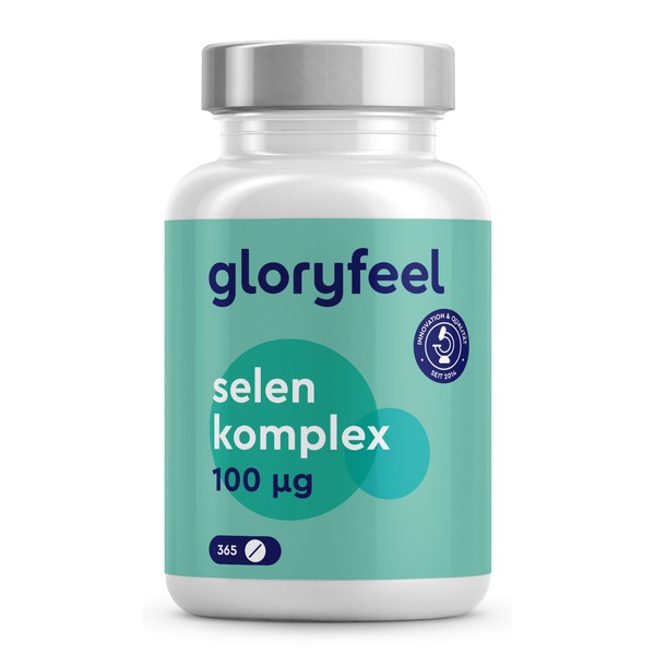 Selen 365 Tabletten - 100 µG - Komplex Aus Natriumselenit & Selenmethionin-image