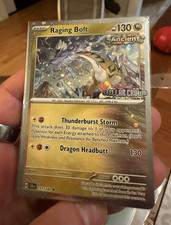 Pokemon Stellar Crown Stamped Raging Bolt - Rare Cosmo Holo (Best Buy Exclusive)