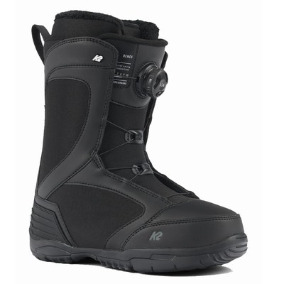K2 Benes Womens Snowboard Boots, Black, 5