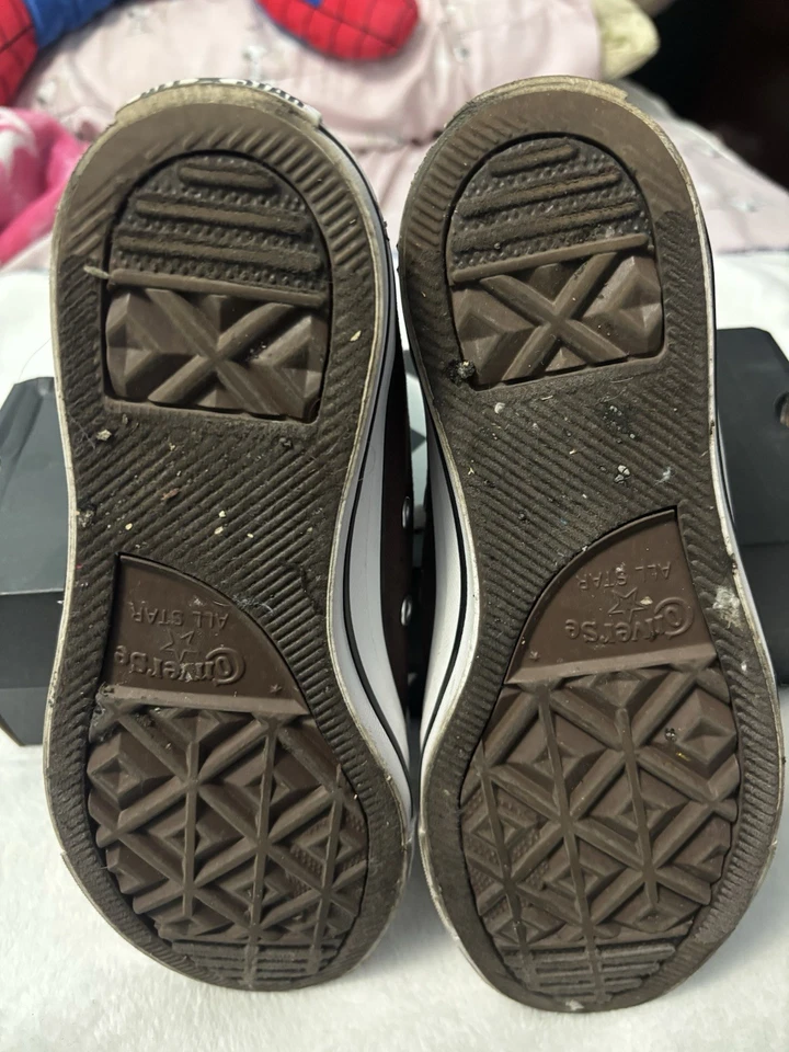 Converse All Star High Top Brown Size 7 Women’s - Image 3 of 4