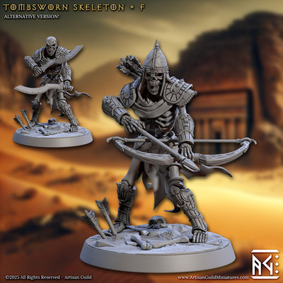 Artisan Guild 28mm Tombsworn Skeletons