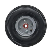 10 In. X 3-1/2 In. Hand Truck Wheel 4-ply Pneumatic With Sealed Semi-precision