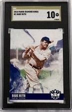 2018 Panini Diamond Kings #1 Babe Ruth SGC 10 PRISTINE GOLD LABEL