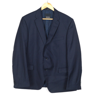 DIGEL PREFERENCE Men's Blazer Jacket 27 F56 US UK 44 Blue Wool Notch