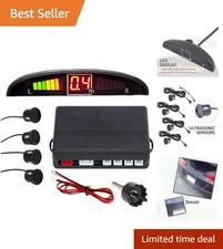 4 Parking Sensors with 5-Inch LED Display - Enhanced Safety Backup Radar System