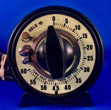 Vintage Darkroom Timer MH Rhodes 78180 Series Glow in Dark Good Shape Works Well