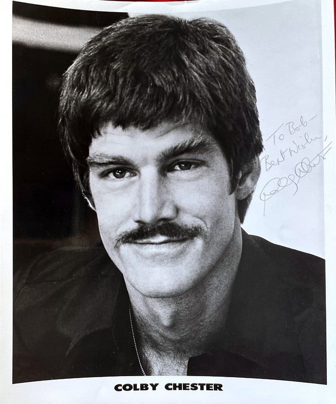 Colby Chester  - 'Young and the Restless'  'Emergency' - Autographed 1978 Photo