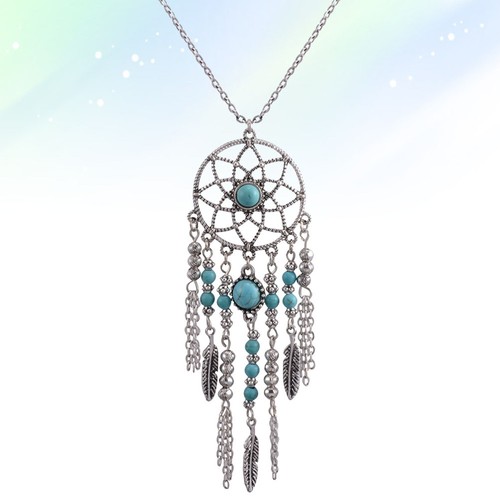 Alloy Jewelry Dream Catcher Necklace Bridesmaid Bohemian Creative - Picture 6 of 11