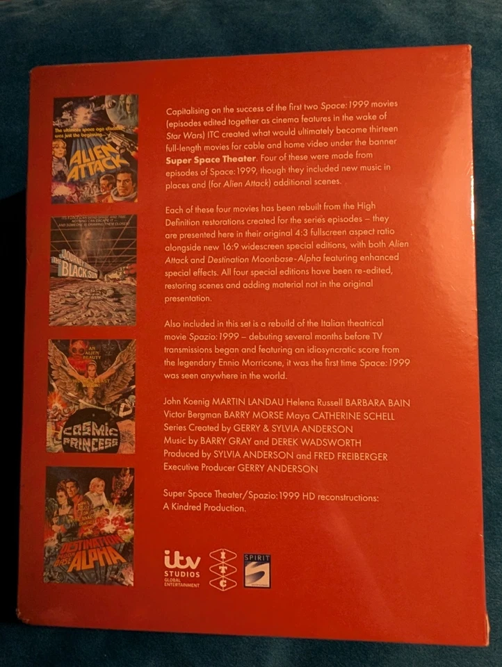 SPACE: 1999 - Super Space Theater. 5 DISC BLU RAY BOX SET. BRAND NEW SEALED. - Image 2 of 4