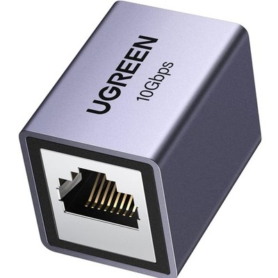 LAN Kabel Verlängerung Kupplung Ethernet Netzwerkkabel Cat7 Cat6 Cat5e 10G Grau