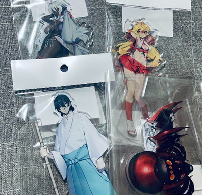 Full Metal Daemon Muramasa Gamers Lottery 2025 Acrylic stand Complete set 4 New