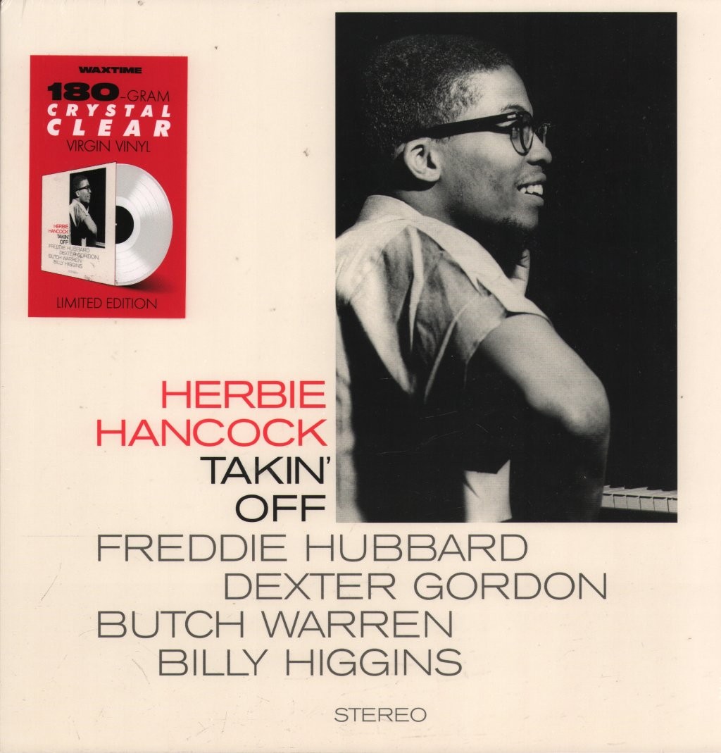 Herbie Hancock Takin' Off LP vinyl Europe Waxtime Clear Vinyl 2026 Limited - Image 5