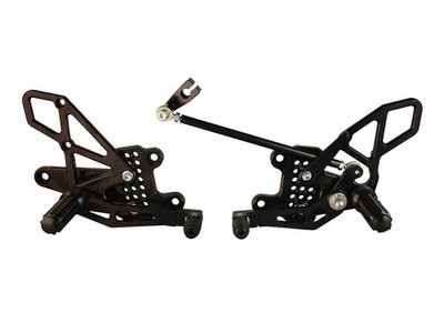 HONDA CBR1000RR 08-16 Vortex Racing Adjustable Rear Set Black RS273K