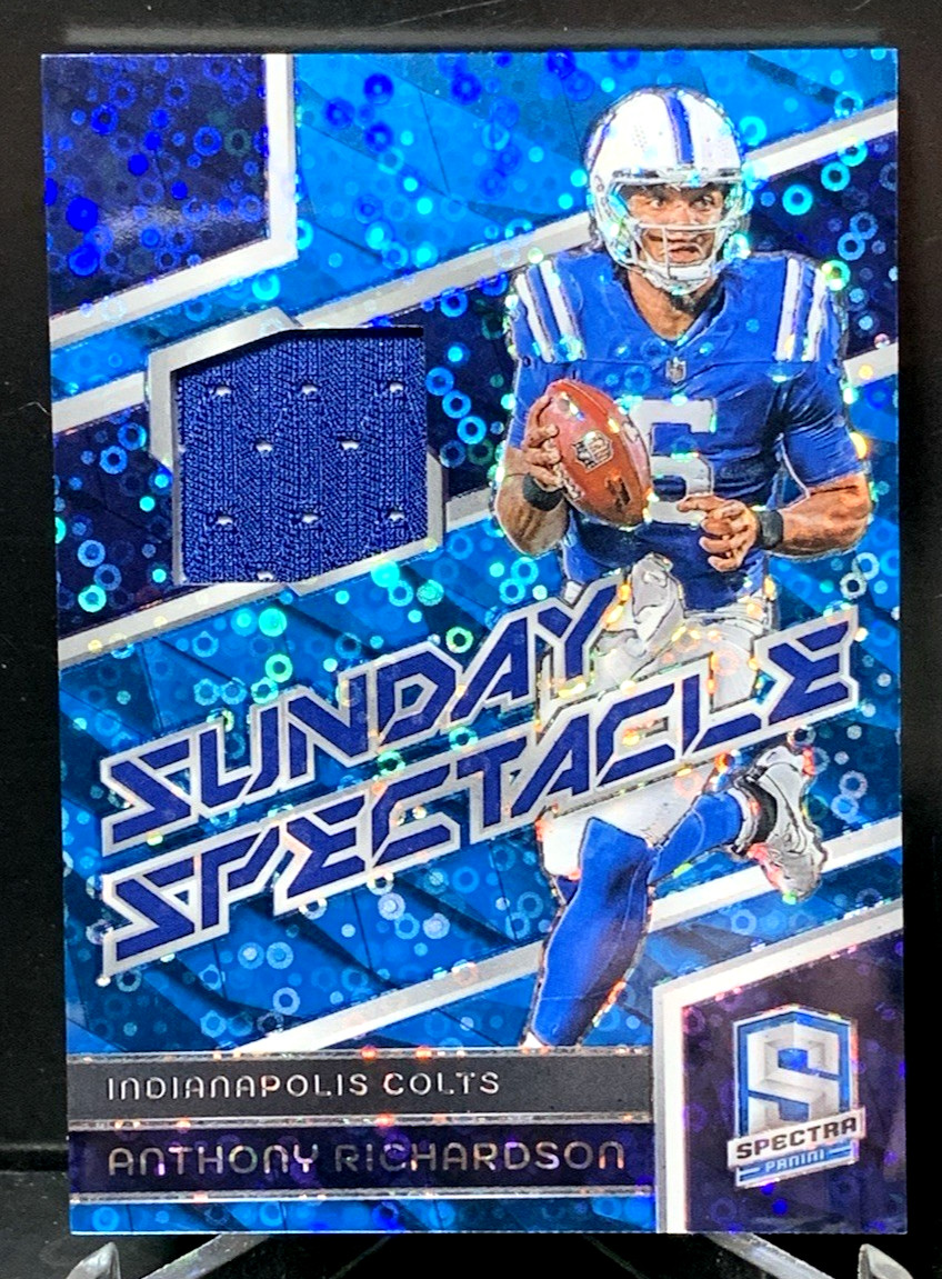 Anthony Richardson /60 - 2024 Spectra Sunday Spectacle Colts SS-ARN 