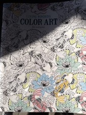 Leisure Arts Living Wonders Color Art for Everyone adult coloring book # 6705