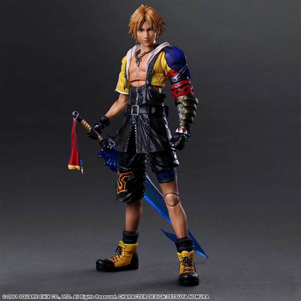 Final Fantasy X Tidus 10.6in Action Figure PLAY ARTS Kai Square Enix... - Immagine 3 di 4
