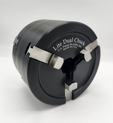 Brake Lathe Quick Chuck Adapter Lite Dual Chuck (NO PLATES) for Mounting Rotors