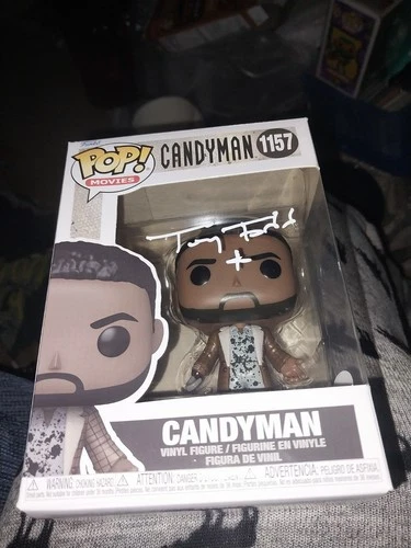 Tony Todd Silver Ink Autograhed Candy Man Funko Pop Movies