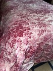 Dessus de lit tissu Romanex Boussac toile de Jouy " Ballade " larg 90