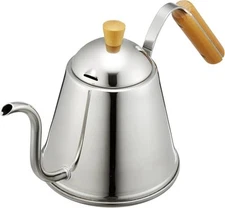 Aoyoshi Casual Product Drip Pot Kettle 1.0L 13393 Silver New From Japan