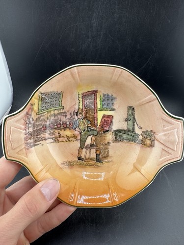 Vintage Royal Doulton Dickensware Schale Sam Weller D 6327 (1. Kopie) - Bild 3 von 8