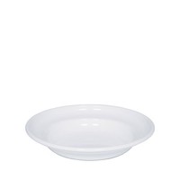 Riess Classic Weiß Tiefer Teller 22 Cm - Emaille
