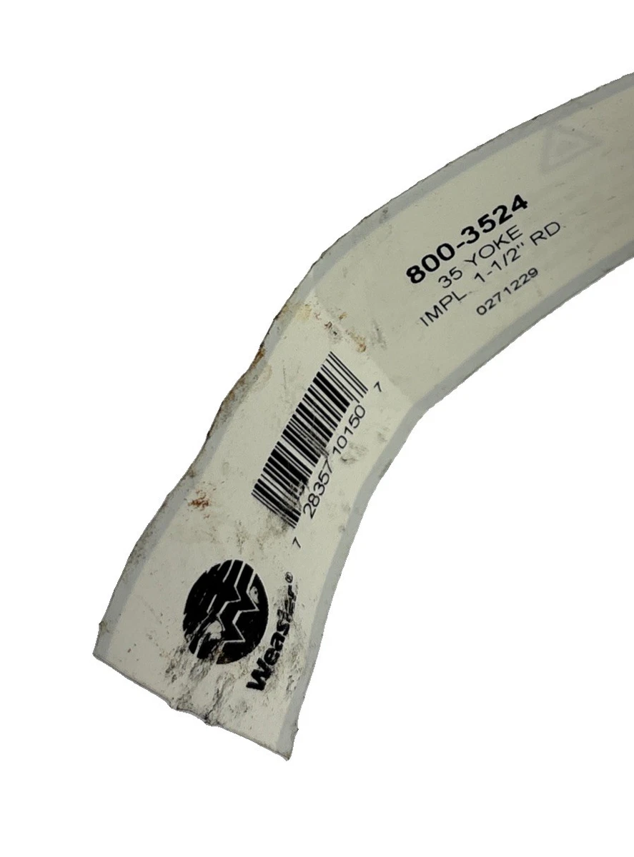 Weasler Implement Yoke 1-1/2" Round Bore w/ 3/8" Keyway 35N Series 800-3524 photo 2