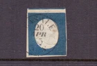 ITALY-SARDINIA 1854 20c USED 4 MARGIN - SEE DESCRIPTION