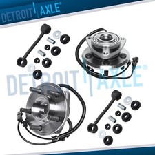4pc Front Wheel Hub And Bearing Assembly Sway Bars For Jeep Liberty Dodge Nitro 4pc Front Wheel Hub And Bearing Assembly Sway Bars For Jeep Liberty Dodge Nitro