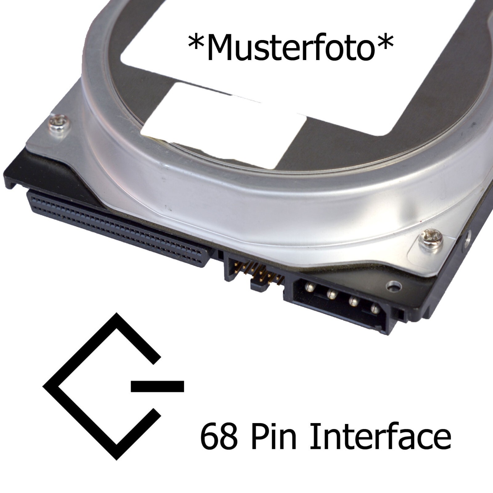 3.5"" 8.9cm SCSI UW Ultra Wide 68pin Mah3091mp Bb009235b6 Ca05695-B15200dc M665