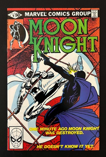 Moon Knight #9 Hi-Grade Frank Miller Cover Bill Sienkiewicz Art 1981