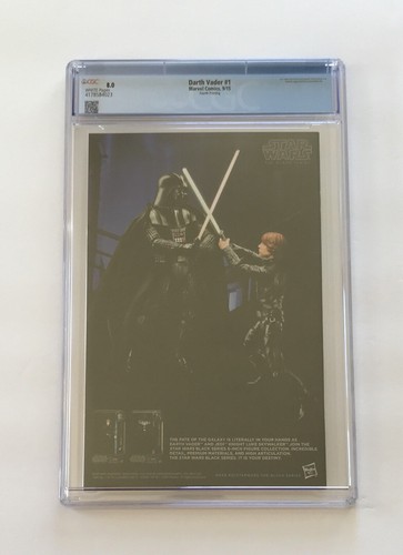 Darth Vader #1 4th Print CGC 8.0 Marvel Comics 1st Appearance of Black Krrsantan - Picture 3 of 3