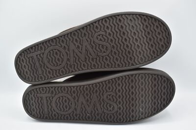 Toms Mens Size 14 Harbor Chocolate Brown Two Tone Repreve  display picture 2