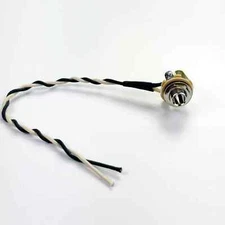 Prewired Switchcraft Guitar Input/Output Jack (Genuine)