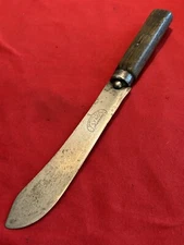 L.F.&C. - WW1 ERA BUTCHER KNIFE - SAMUEL LEE 1896 PAT. DATE- ANTIQUE 100 YEARS+