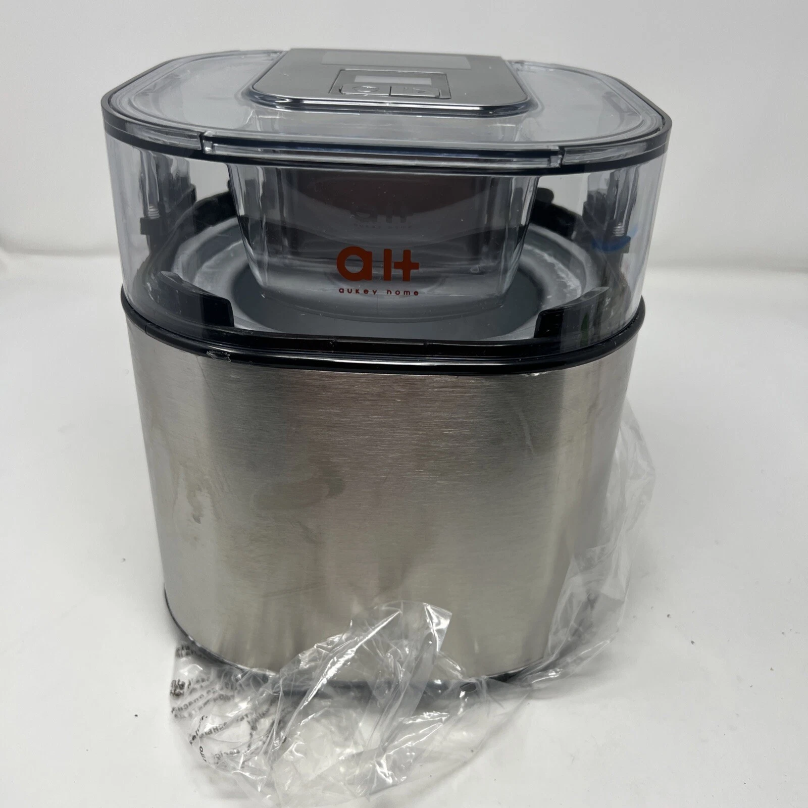 Aukey Home ice cream maker & yogurt maker, 1.5QT, LCD Digital Display & Countdow